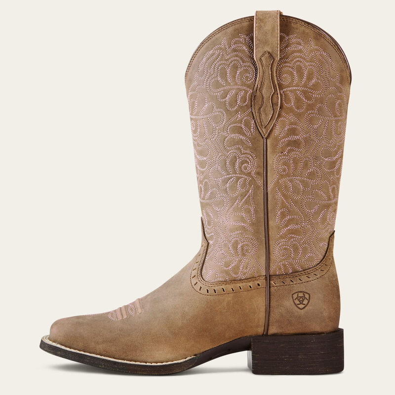 Ariat WMS Round Up Remuda Brown Bomber- 10019906