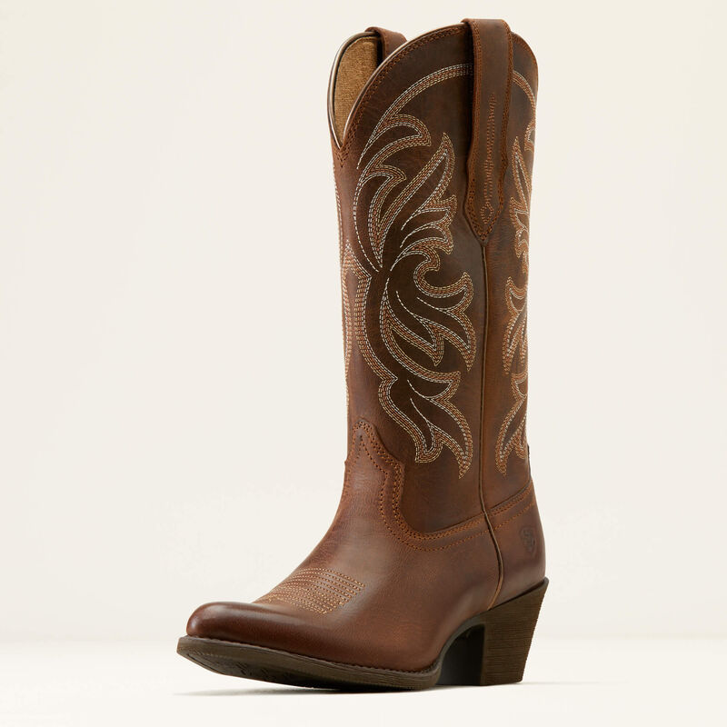 Ariat WMS Heritage J Toe Western Boot Sassy Brown- 10051051
