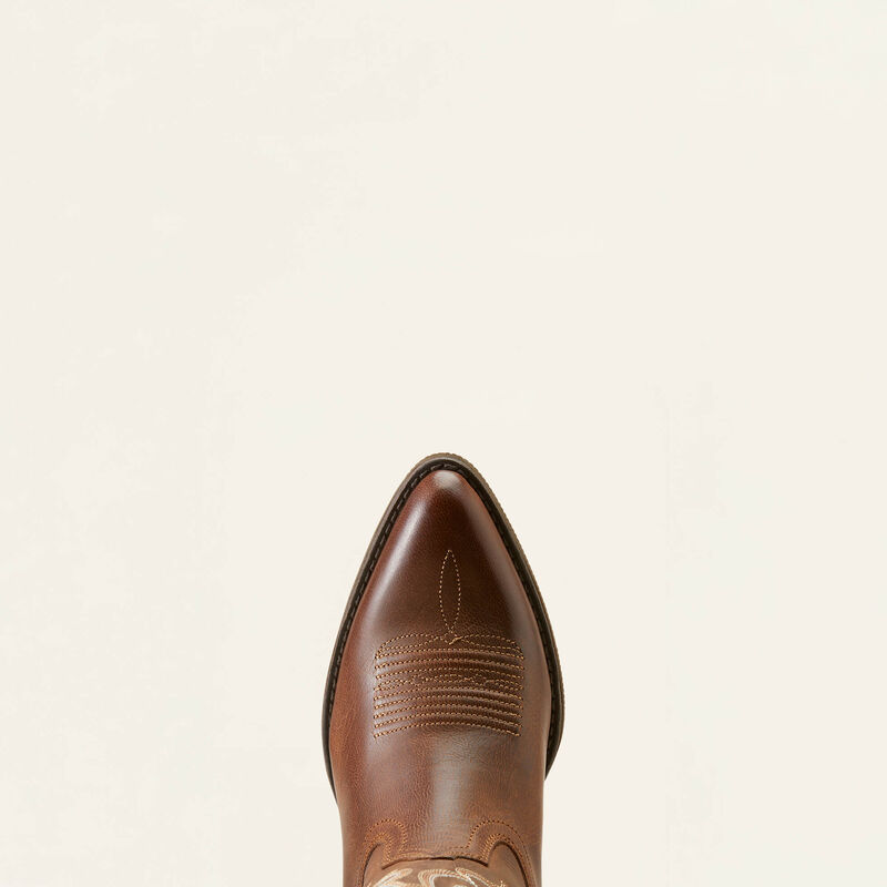 Ariat WMS Heritage J Toe Western Boot Sassy Brown- 10051051