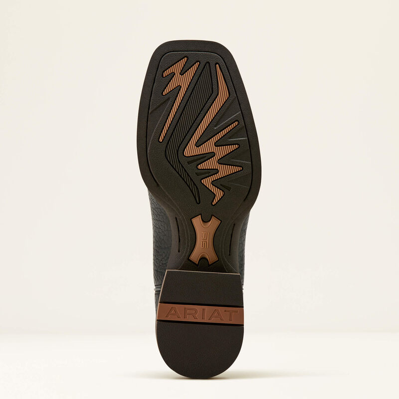 Ariat MNS Slingshot Wide Square Toe Cowboy Boot Black Adobe- 10061173