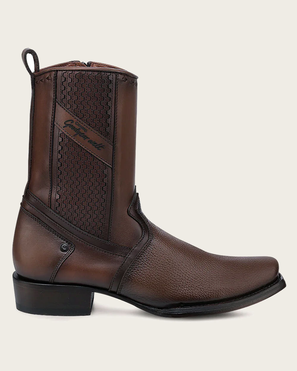 Cuadra Men's Honey Laser & Narrow Square Toe- CU851