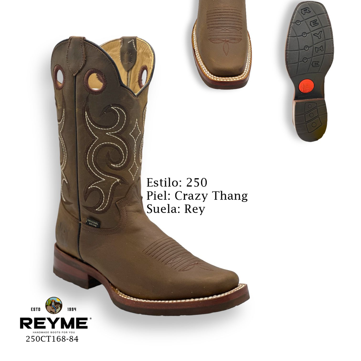 Reyme Boots-250 Crazy Thang Rey