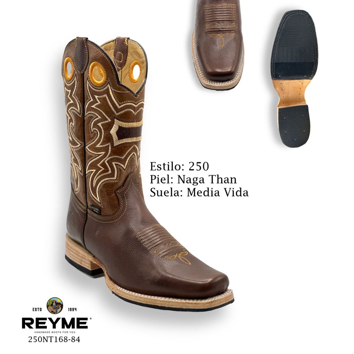 Reyme Boots-250 Naga Than Media Vida