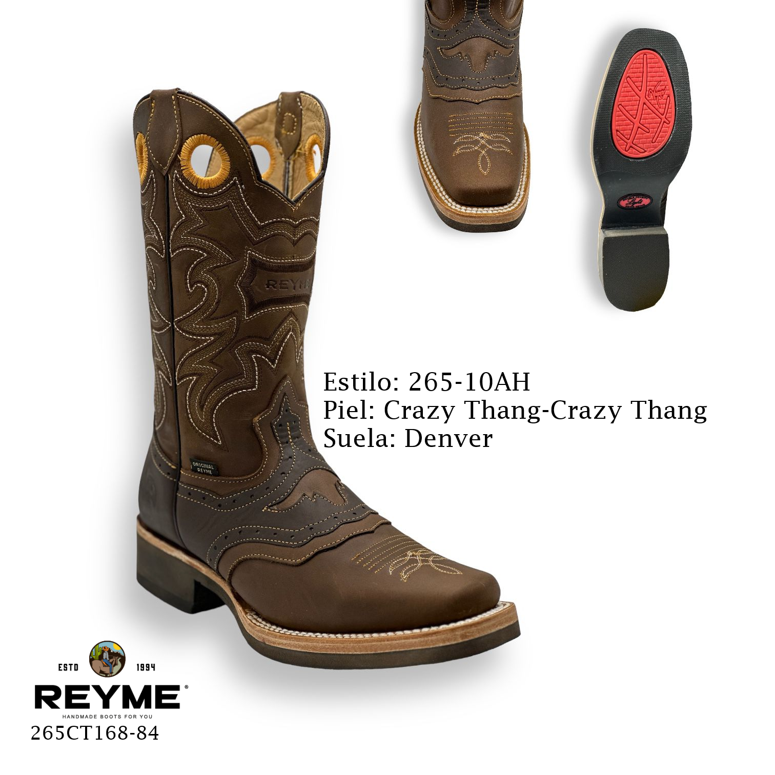 Reyme Boots-265-10A Crazy Thang Crazy Thang Denver