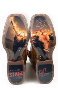 TIN HAUL- MEN’S KEEP OUT WESTERN BOOTS